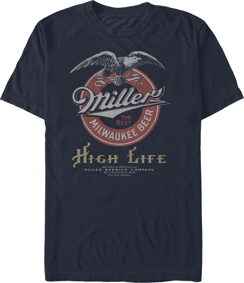 The Best Milwaukee Beer Miller High Life T-Shirt product image 1