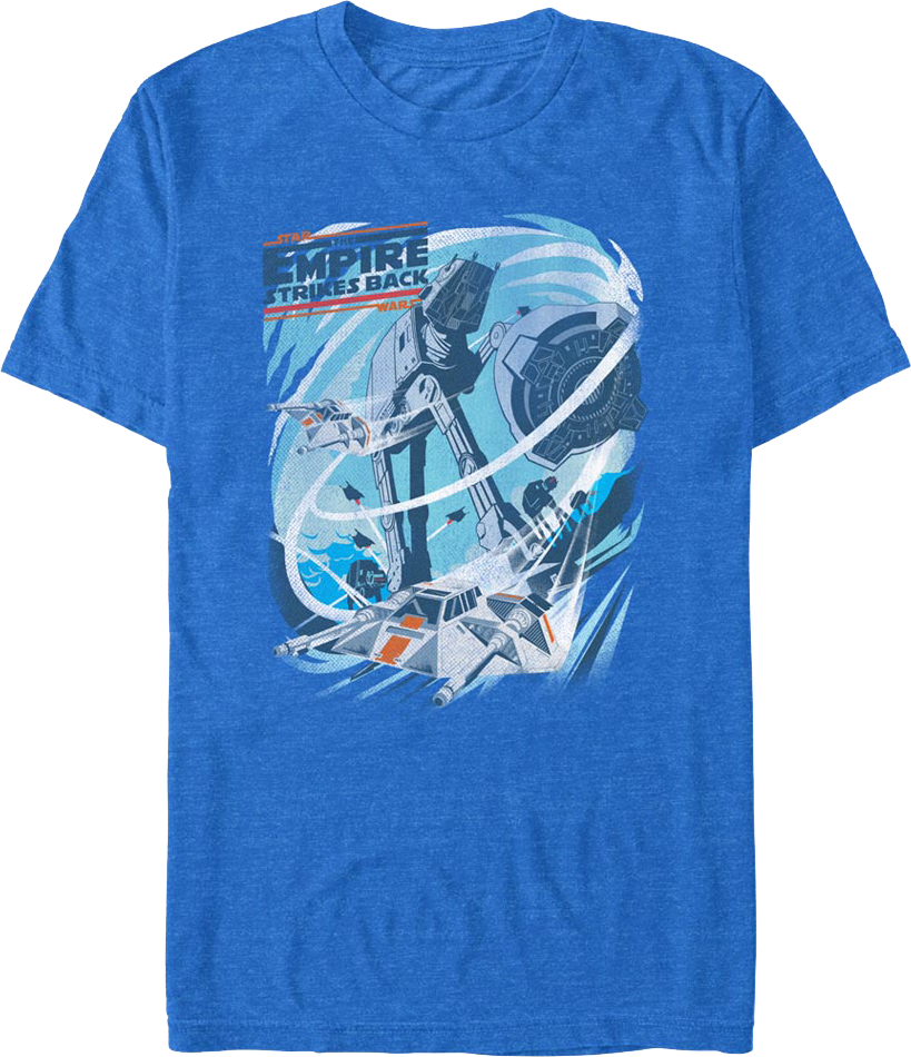 The Empire Strikes Back Battle Of Hoth Star Wars T-Shirt product image 1