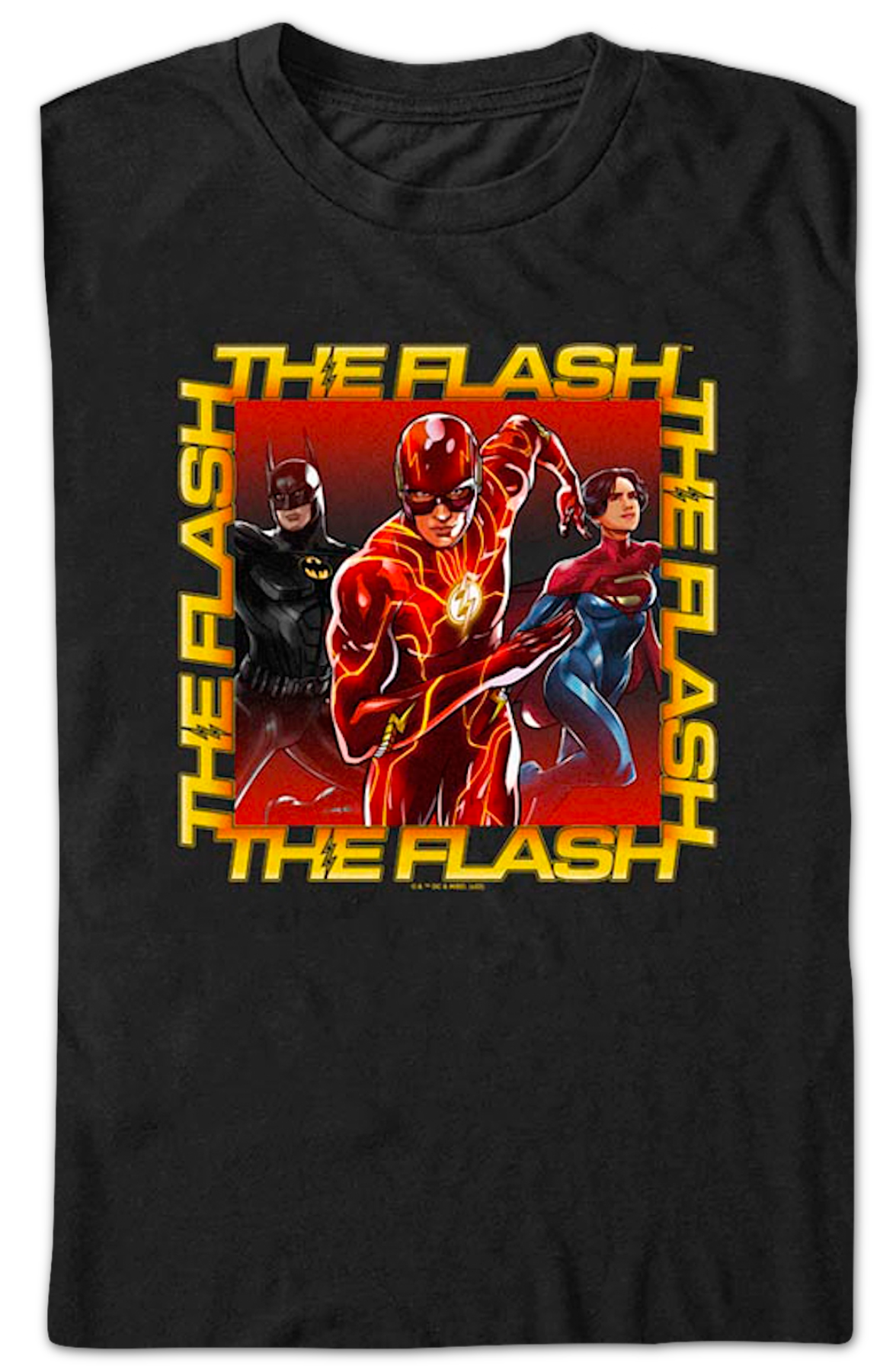 The Flash Hero Group Photo DC Comics T-Shirt product image 2