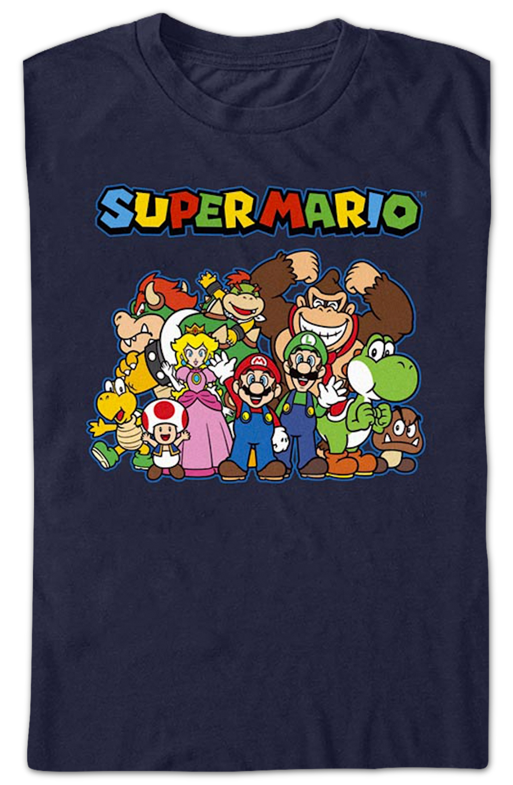 The Gang's All Here Super Mario Bros. T-Shirt product image 2