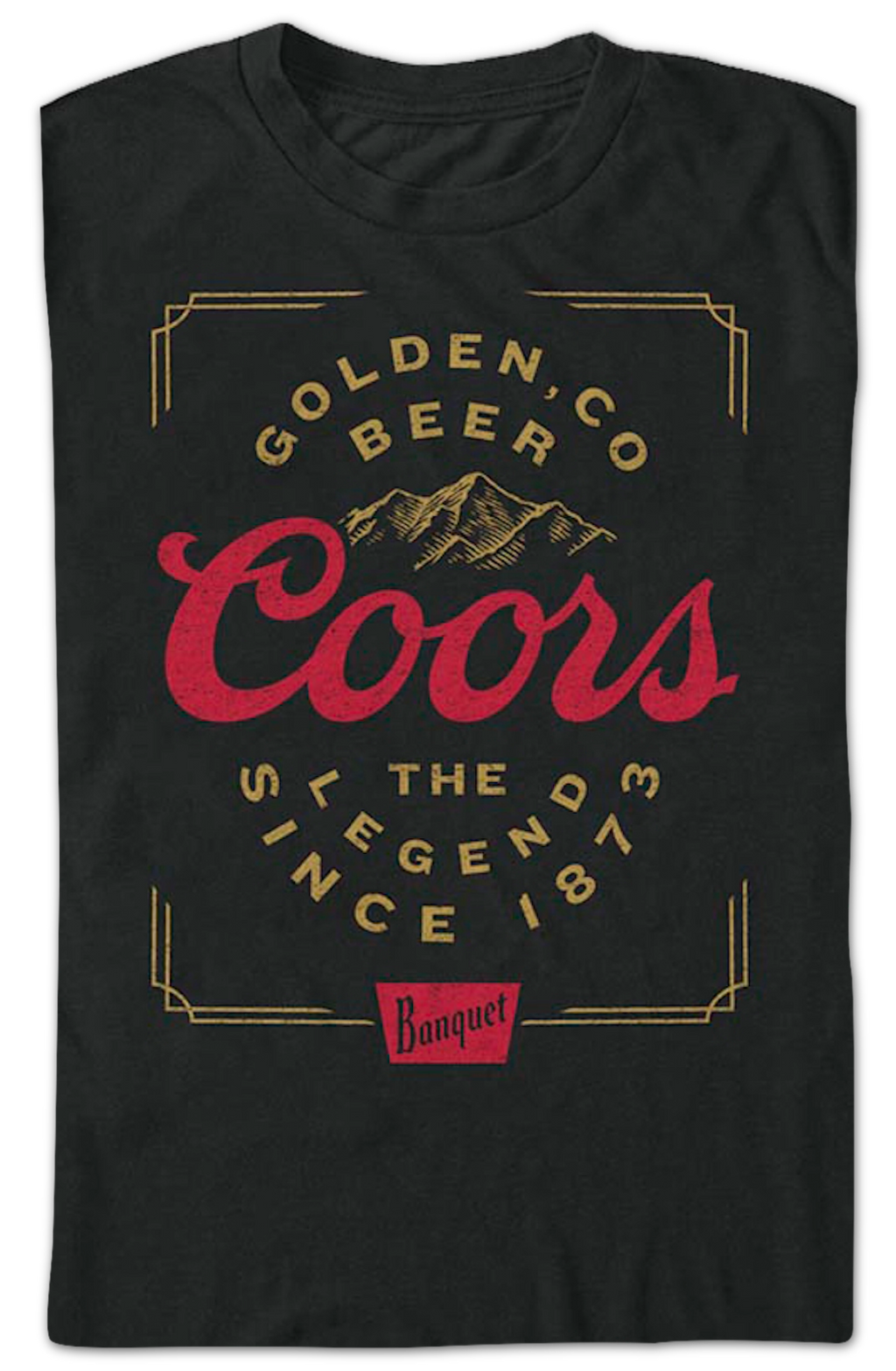The Legend Since 1873 Coors T-Shirt product image 2