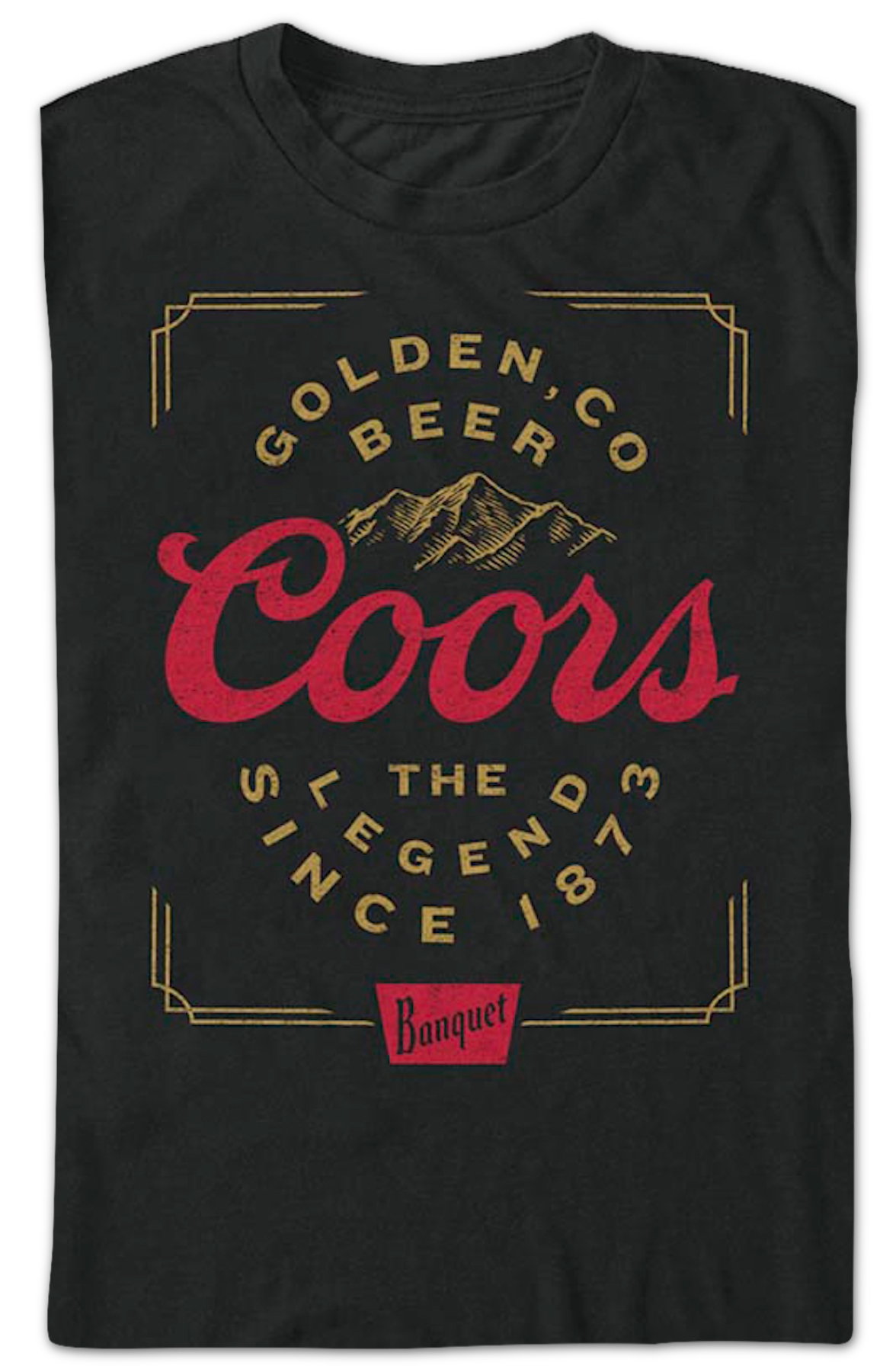 The Legend Since 1873 Coors T-Shirt product image 2