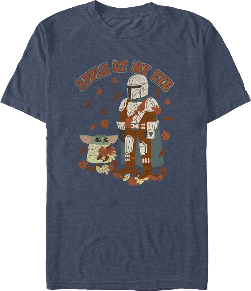 The Mandalorian Apple Of My Eye Star Wars T-Shirt product image 1