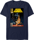 The Saga Continues Comic Book Cover Star Wars T-Shirt product image 1