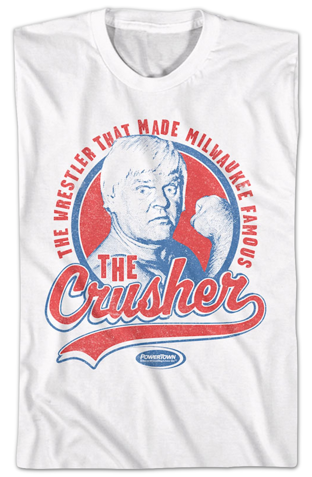 The Wrestler That Made Milwaukee Famous Crusher T-Shirt product image 2