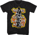 They're All Gonna Laugh At You Flames Carrie T-Shirt product image 1