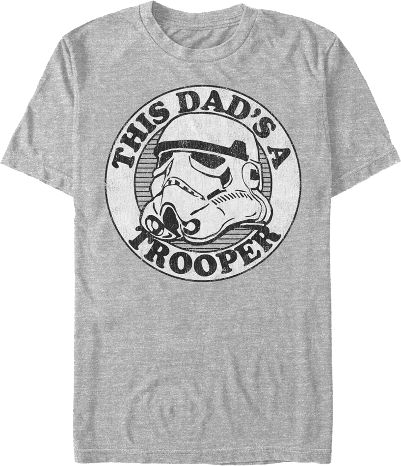 This Dad's A Trooper Star Wars T-Shirt product image 1