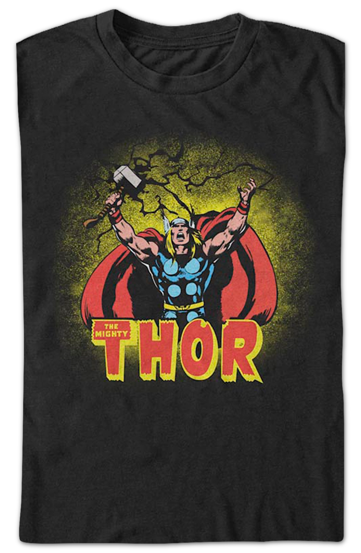 Thor Summon Lightning Marvel Comics T-Shirt product image 2