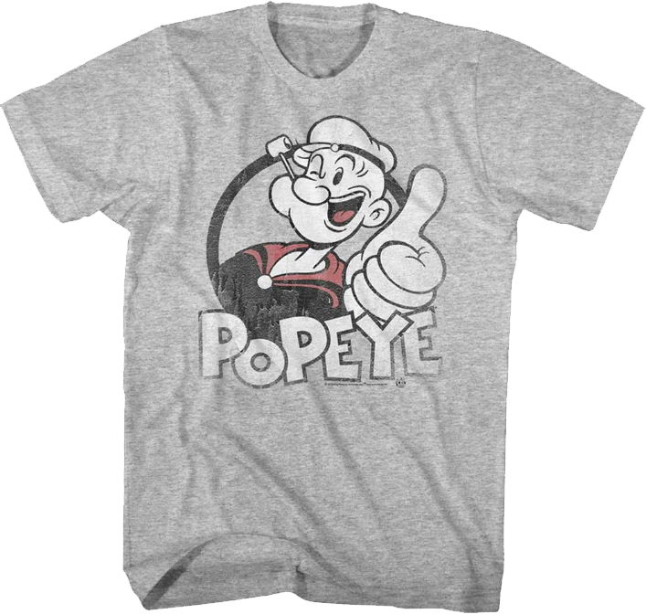 Thumbs Up Popeye T-Shirt product image 1