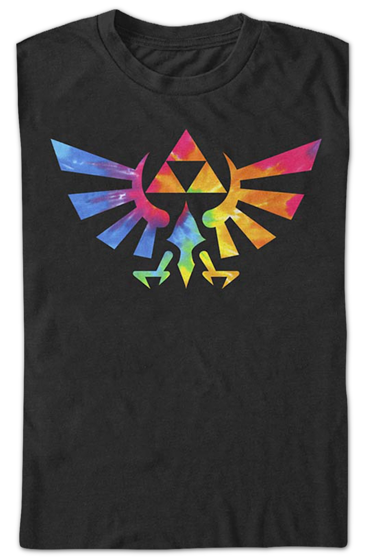 Tie Dye Trifoce Logo Legend of Zelda T-Shirt product image 2