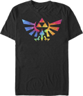 Tie Dye Trifoce Logo Legend of Zelda T-Shirt product image 1