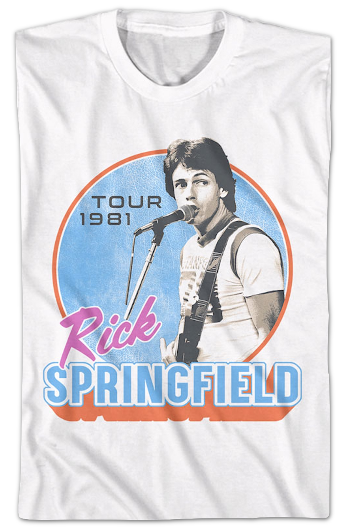 Tour 1981 Rick Springfield T-Shirt product image 2