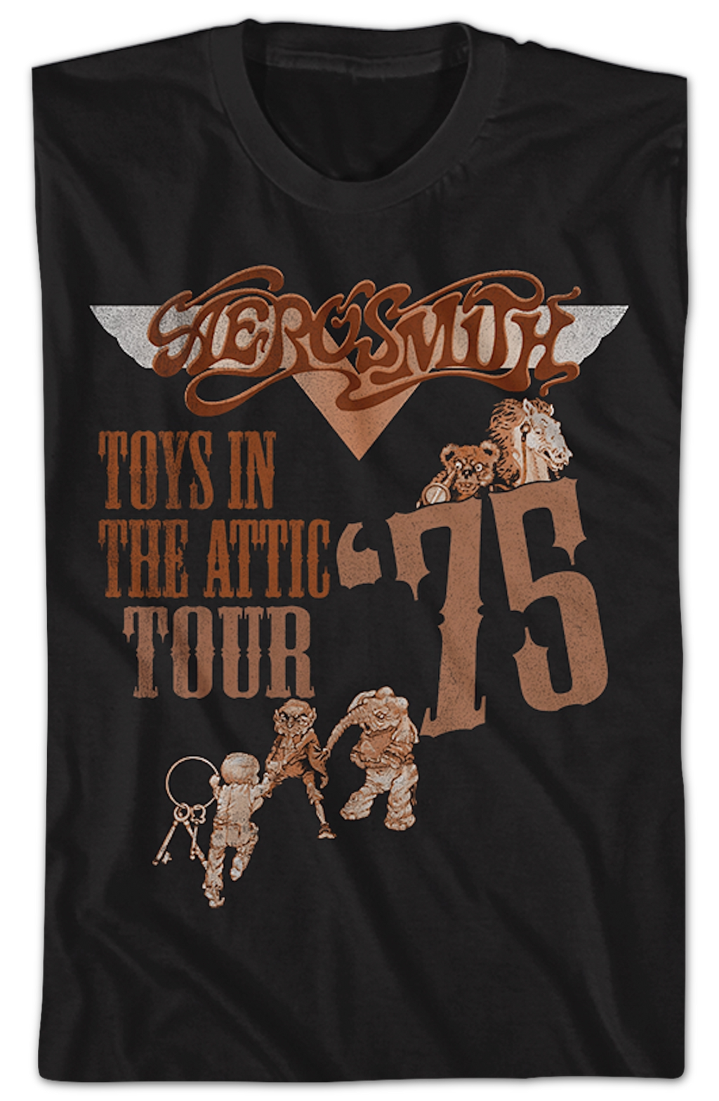 Toys In The Attic Tour '75 Aerosmith T-Shirt product image 2
