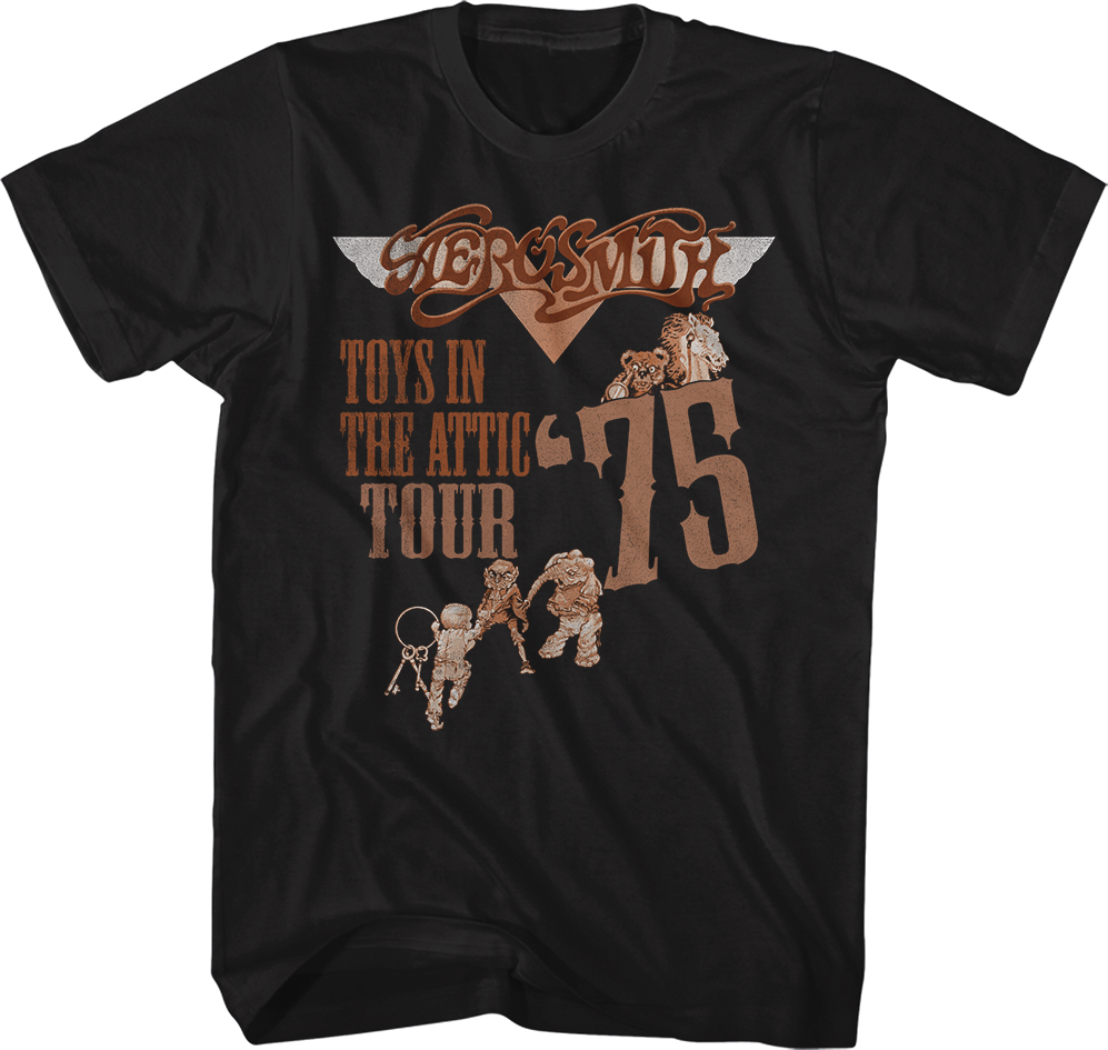 Toys In The Attic Tour '75 Aerosmith T-Shirt product image 1