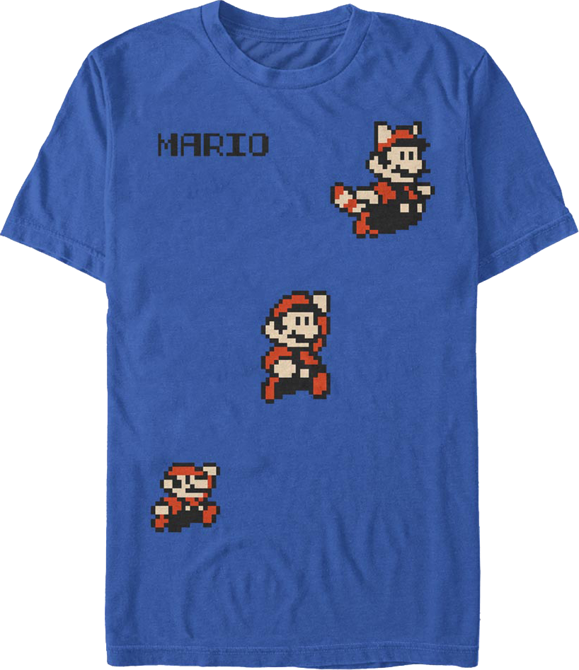 Run, Jump, Fly Super Mario Bros. T-Shirt product image 1