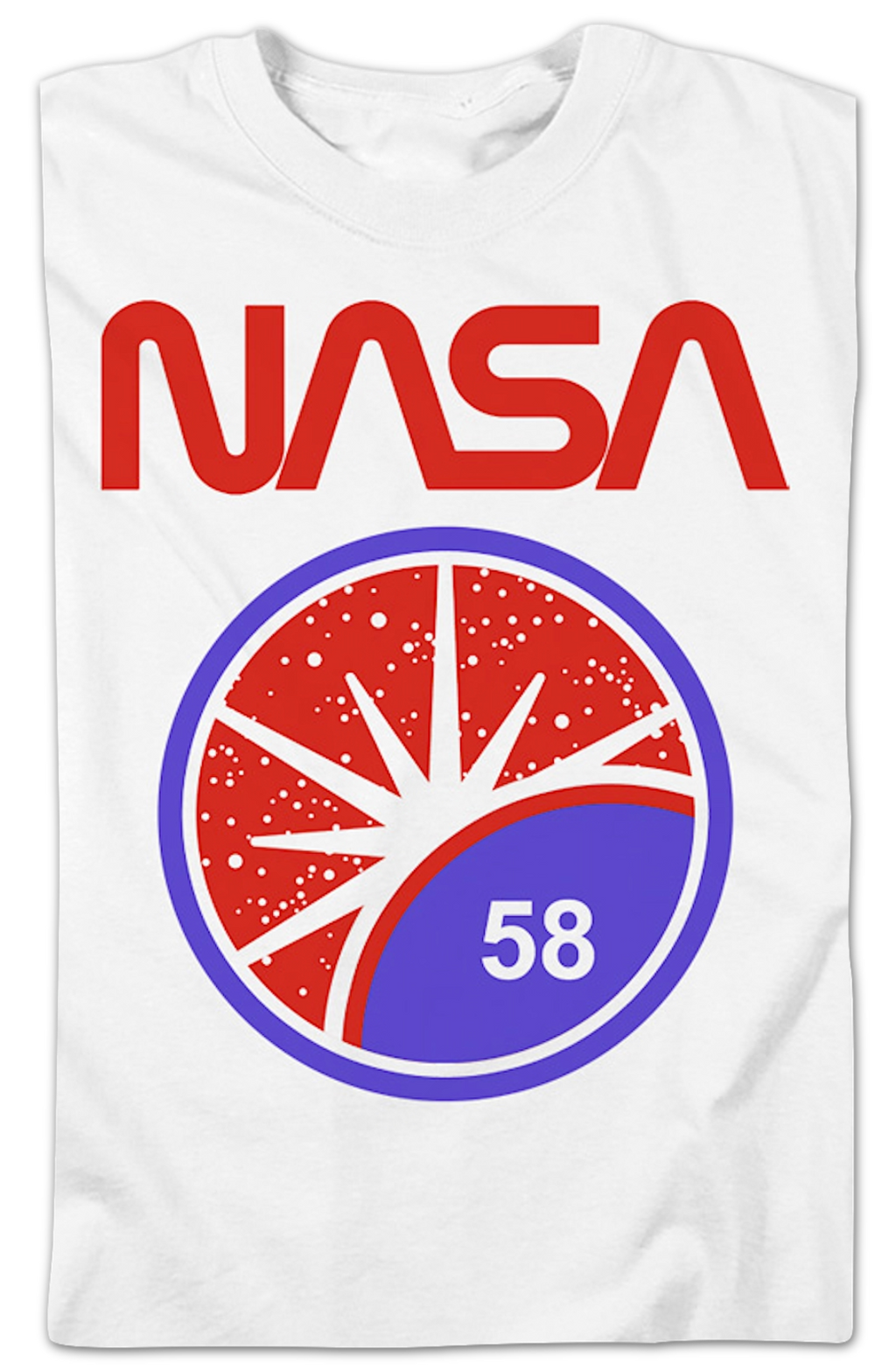 Vintage 58 Circle NASA T-Shirt product image 2