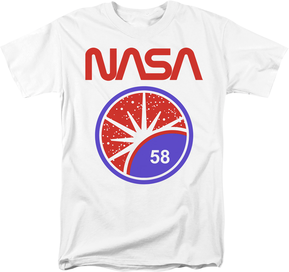 Vintage 58 Circle NASA T-Shirt product image 1