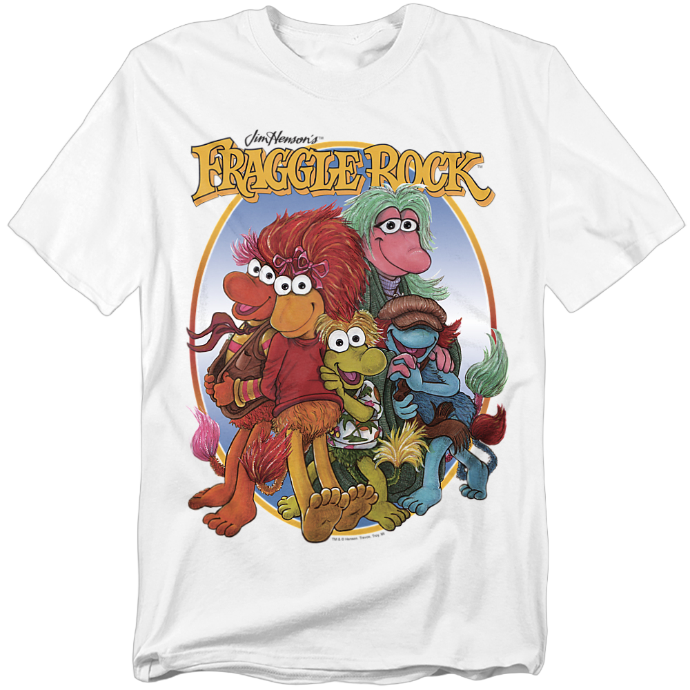 Vintage Group Picture Fraggle Rock Ringer Shirt product image 1