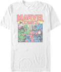 Vintage Heroes Collage Marvel Comics T-Shirt product image 1