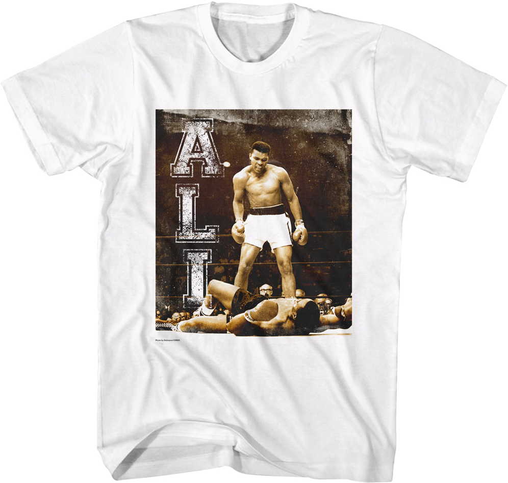 Vintage Knockout Pose Muhammad Ali T-Shirt product image 1