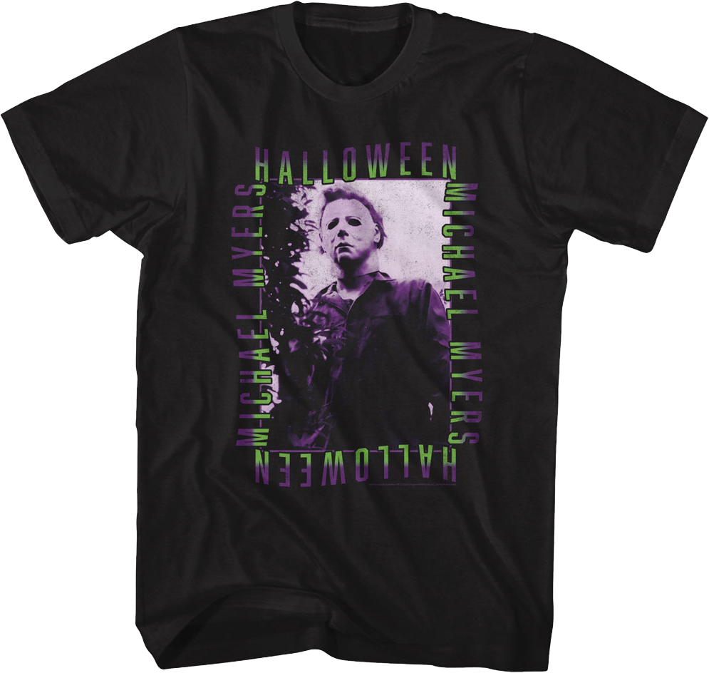 Vintage Michael Myers Photo Halloween T-Shirt product image 1