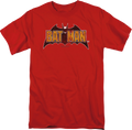 Vintage Red Batman Logo DC Comics T-Shirt product image 1