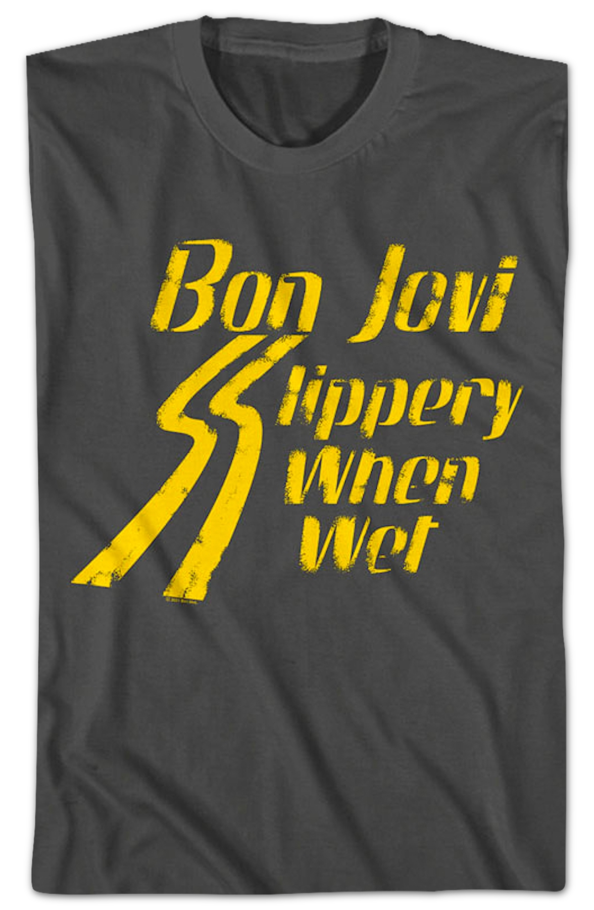 Vintage Slippery When Wet Bon Jovi T-Shirt product image 2