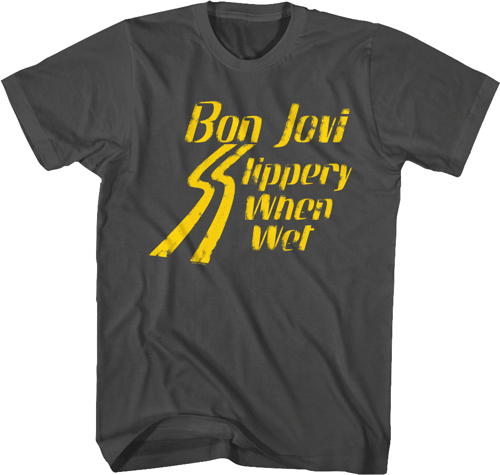 Vintage Slippery When Wet Bon Jovi T-Shirt product image 1