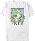 Vintage Yoshi Square Super Mario Bros. T-Shirt product image 1