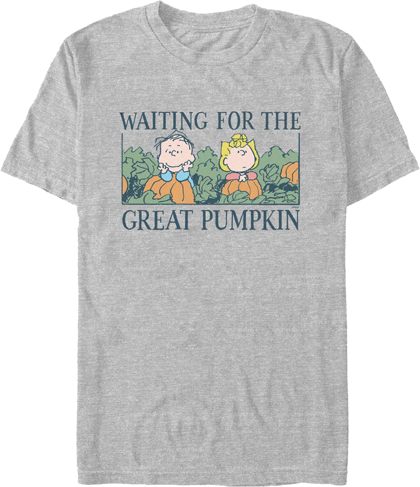 Waiting For The Great Pumpkin Peanuts T-Shirt product image 1