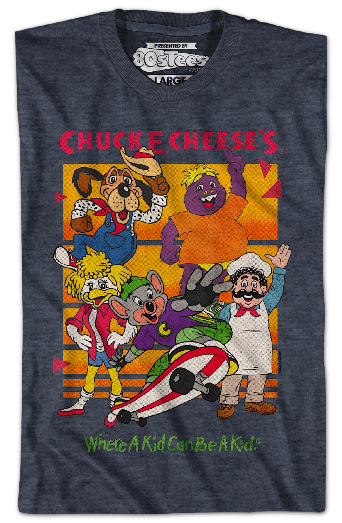 Original Crew Chuck E. Cheese T-Shirt product image 2