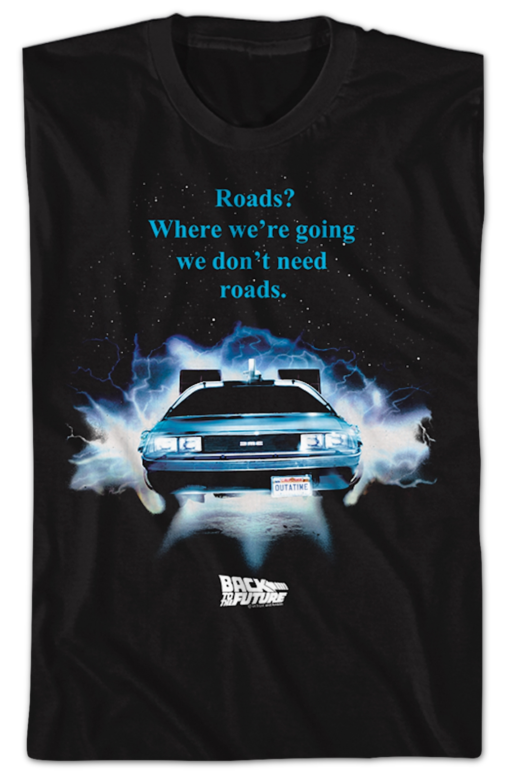 Front & Back Roads To The Future T-Shirt product image 2