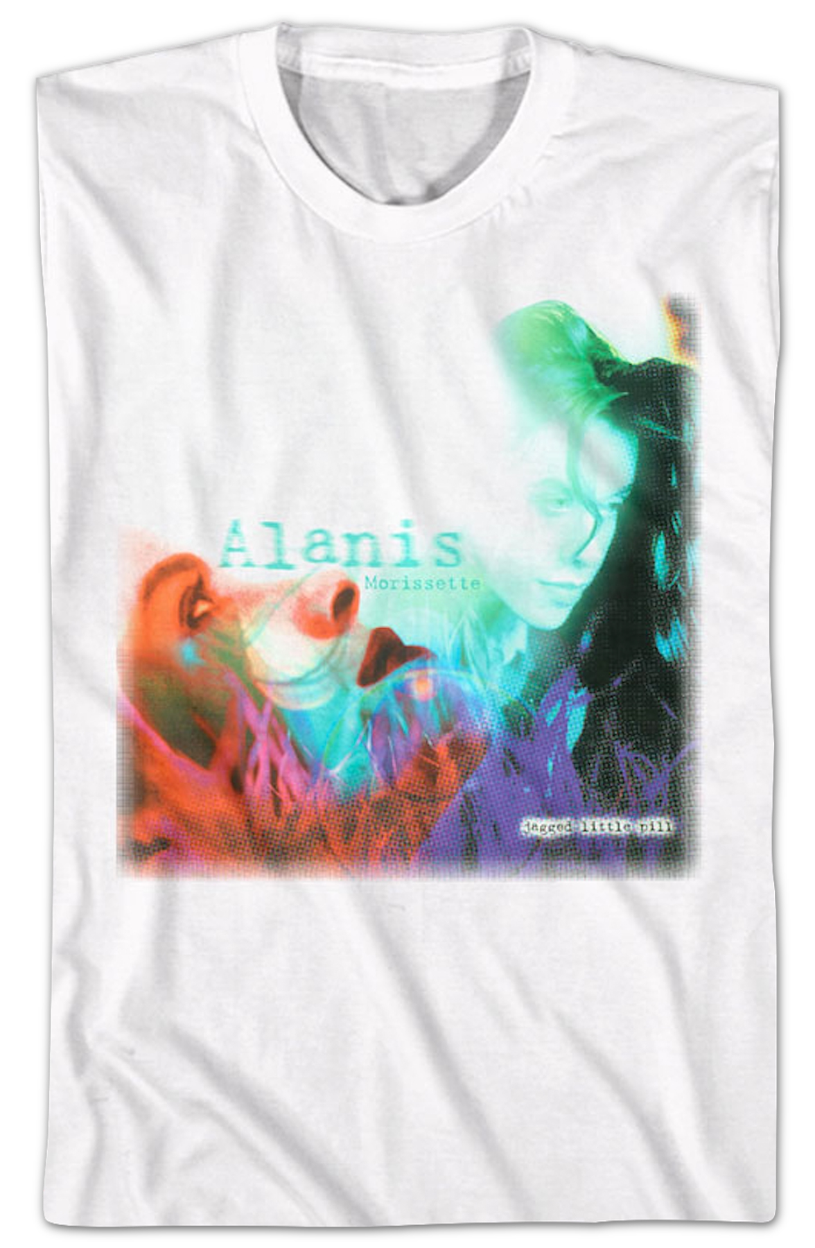 White Jagged Little Pill Alanis Morissette T-Shirt product image 2