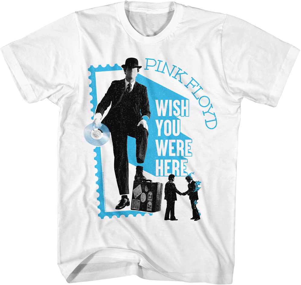Wish You Were Here Collage Pink Floyd T-Shirt product image 1