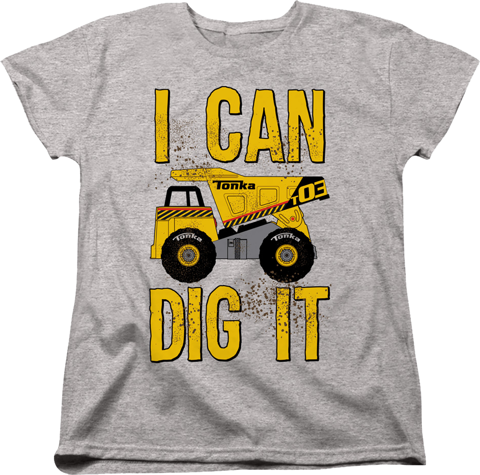 Womens I Can Dig It Tonka T-Shirt product image 1