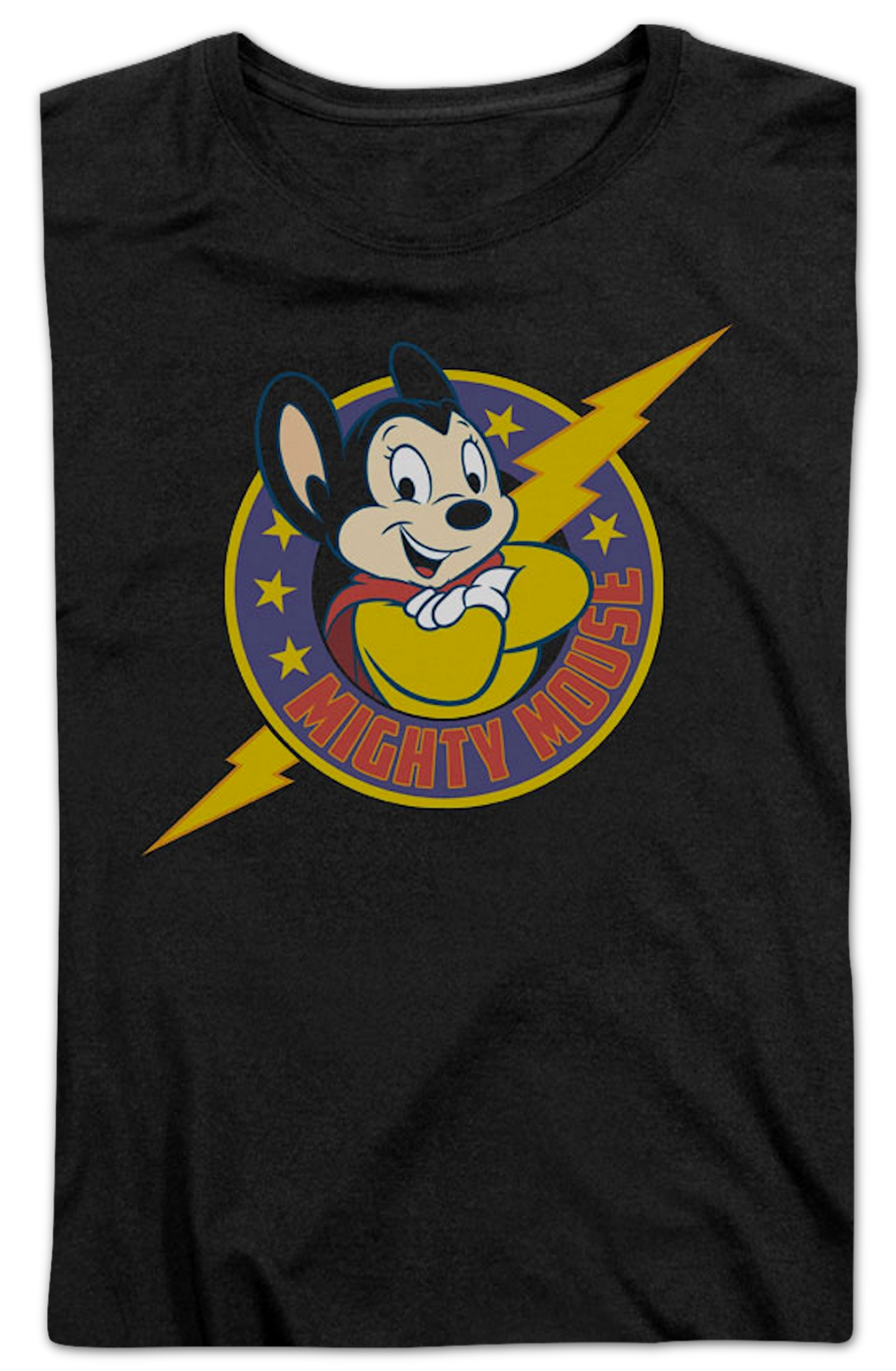 Womens Lightning Bolt Mighty Mouse Shirt product image 2