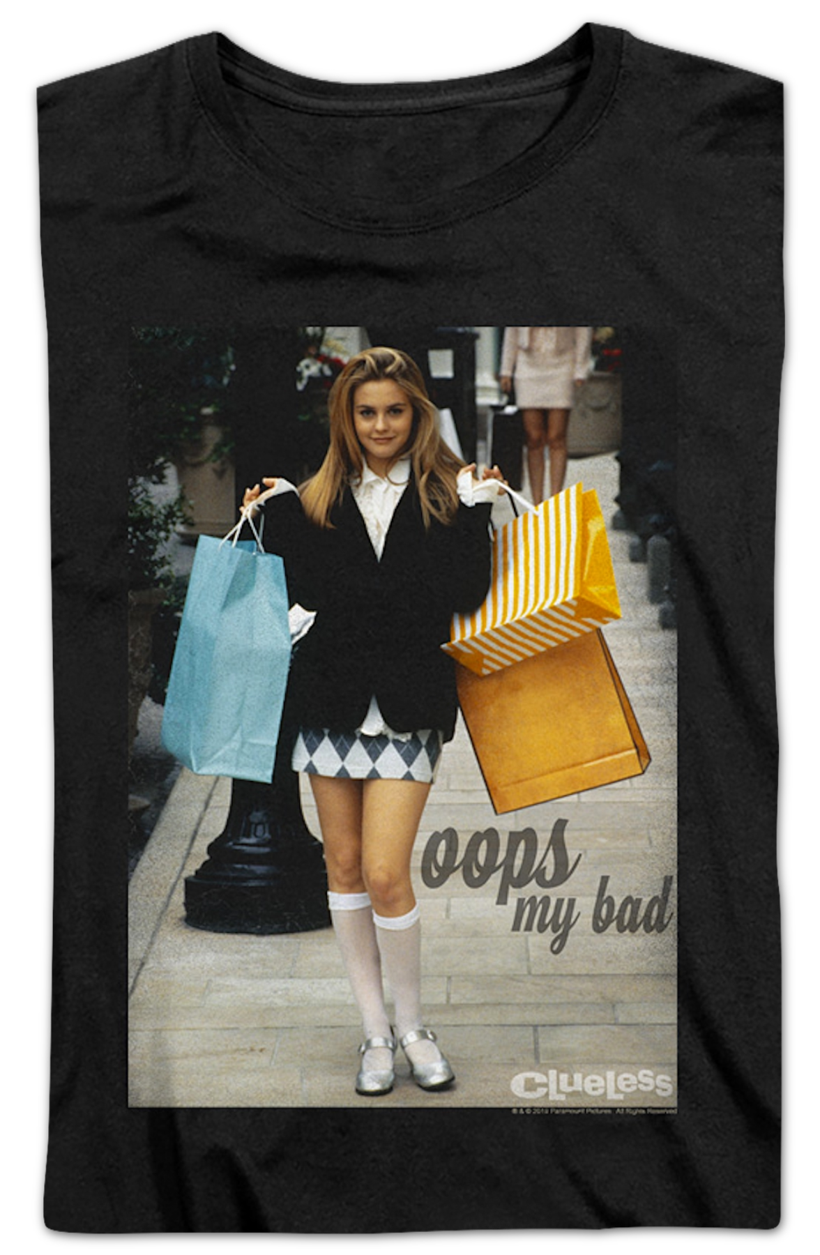 Womens Oops My Bad Clueless Shirt product image 2