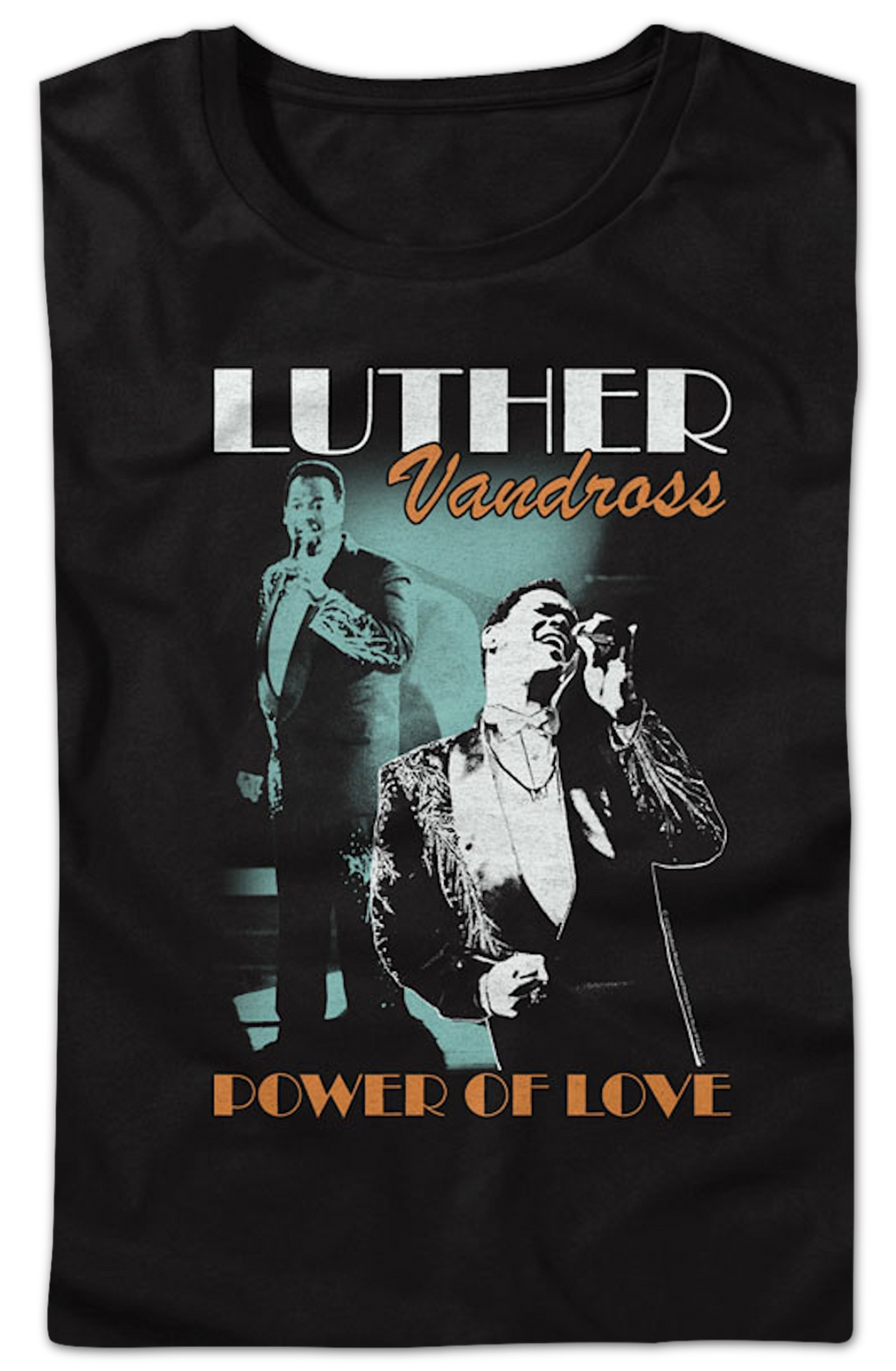 Womens Power Of Love Luther Vandross Shirt product image 2