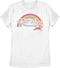 Womens Rainbow X-Wing Logo Star Wars Shirt product image 1