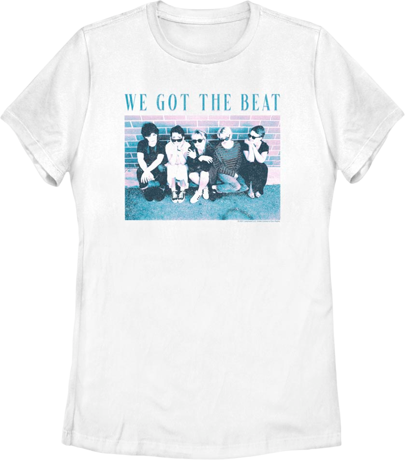 Womens We Got The Beat Group Photo Go-Go's Shirt product image 1