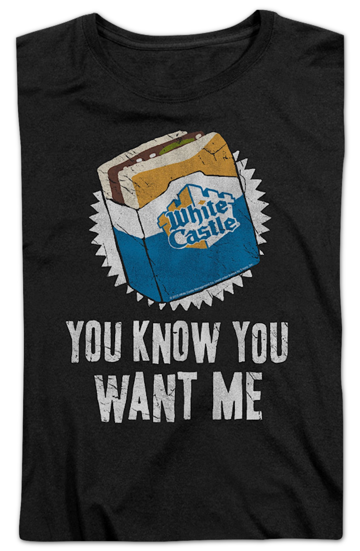 Womens You Know Want Me White Caste Shirt product image 2