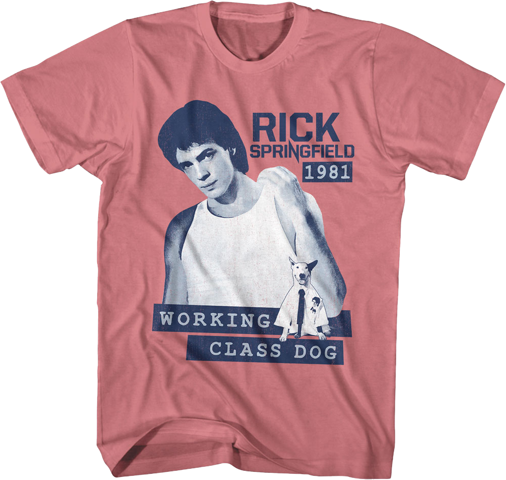 Working Class Dog Rick Springfield T-Shirt product image 1