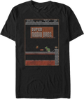 World 8-4 Super Mario Bros. T-Shirt product image 1