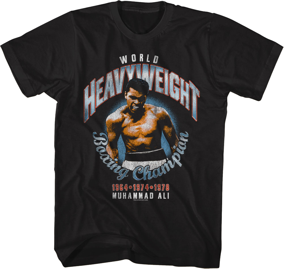 World Heavyweight Boxing Champion Muhammad Ali T-Shirt product image 1