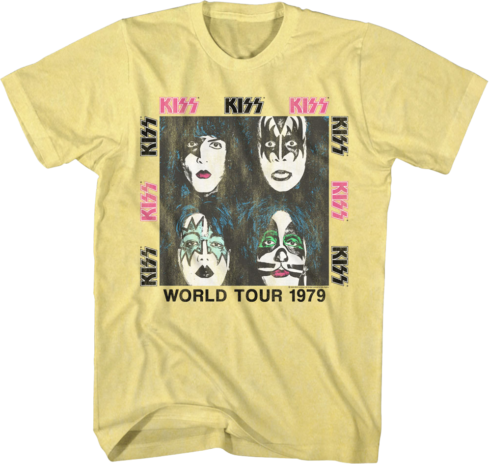 World Tour 1979 KISS T-Shirt product image 1