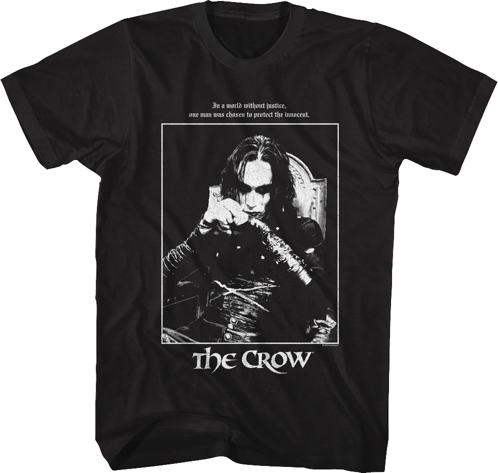 World Without Justice The Crow T-Shirt product image 1