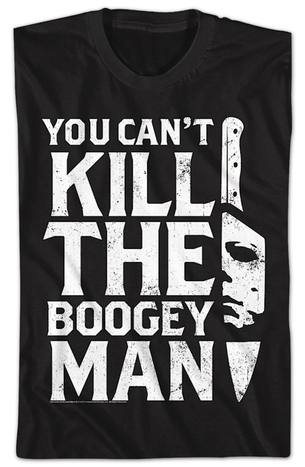 You Can't Kill The Boogeyman Knife Halloween T-Shirt product image 2
