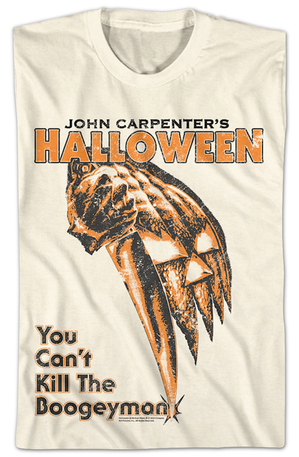 You Can't Kill The Boogeyman Movie Poster Halloween T-Shirt