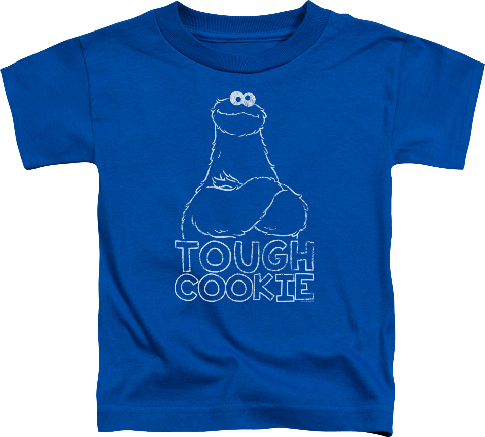 Youth Cookie Monster Tough Sesame Street Shirt product image 1