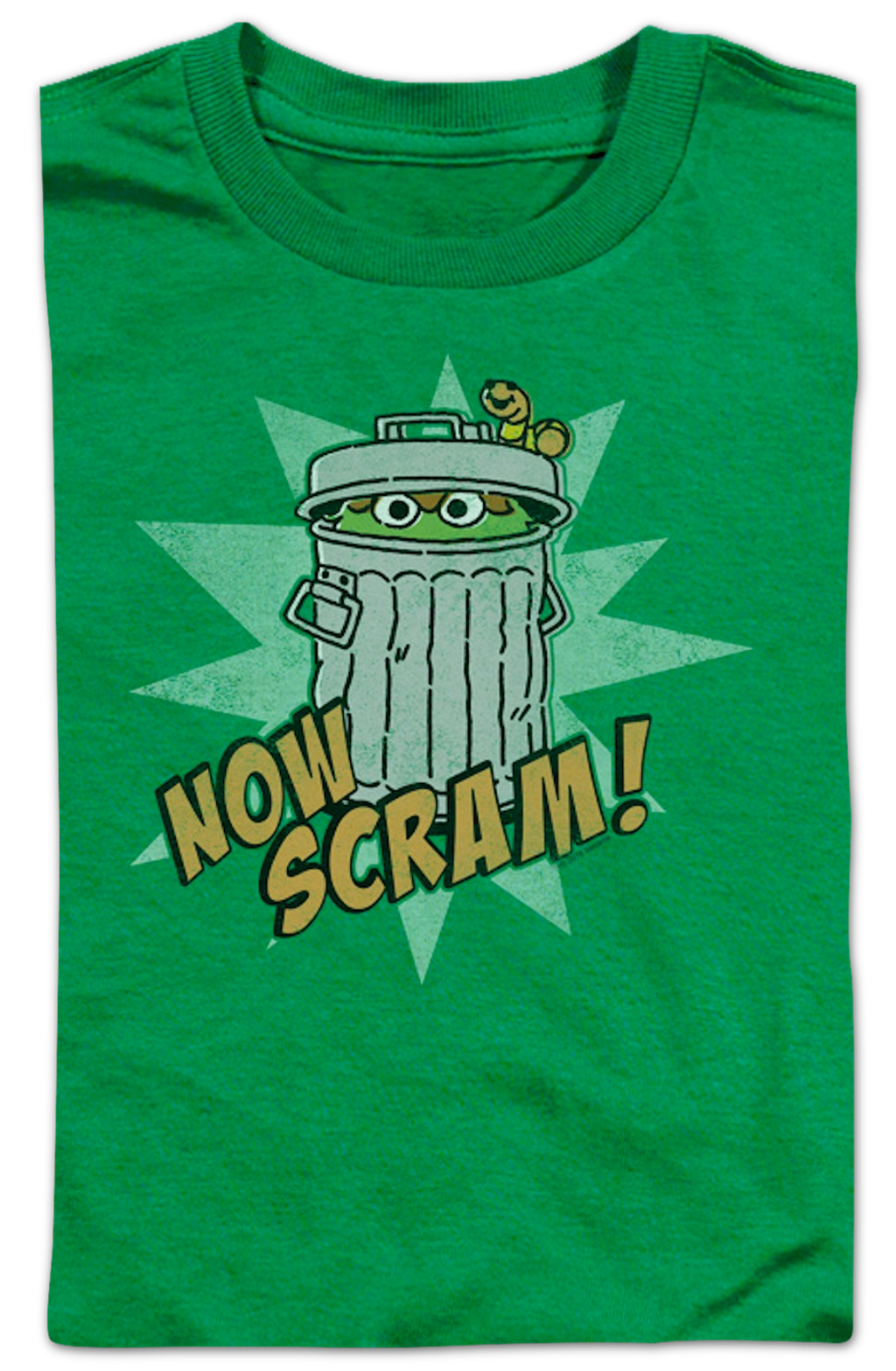 Youth Oscar The Grouch Now Scram Sesame Street Shirt product image 2